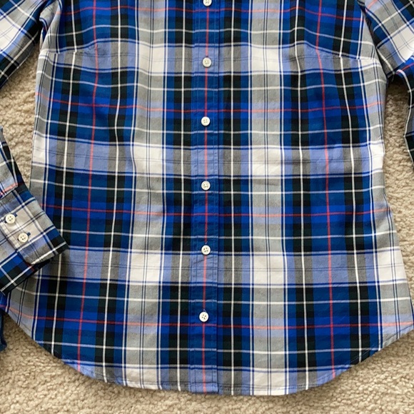 J. Crew Plaid Perfect Fit Shirt - Picture 5 of 7